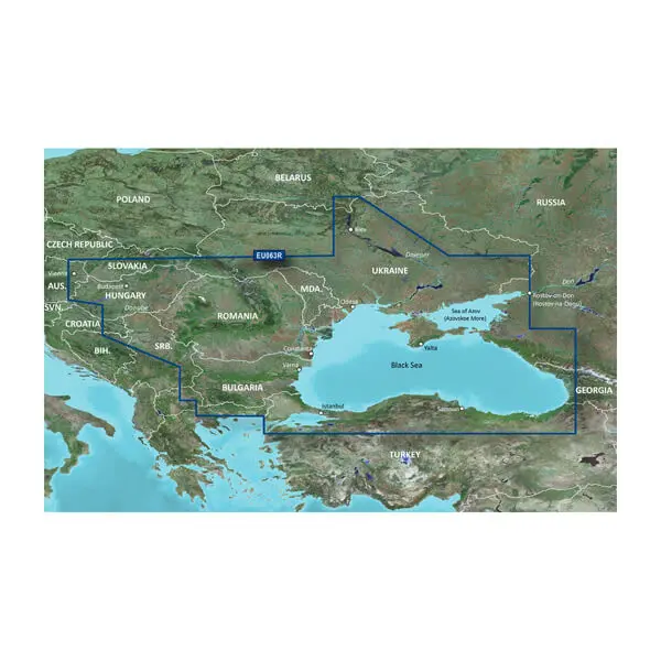 Black Sea and Azov Sea Charts