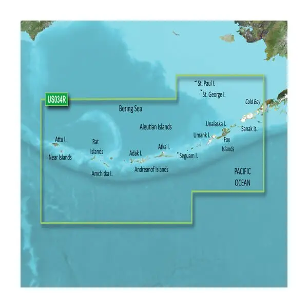 U.S., Aleutian Islands Coastal Charts