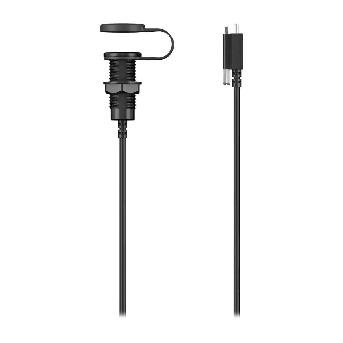Fusion® USB-C® Steckdose, bündig montierbar, Kabellänge 2m