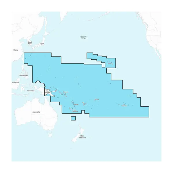 Pacific Islands – Seekarten