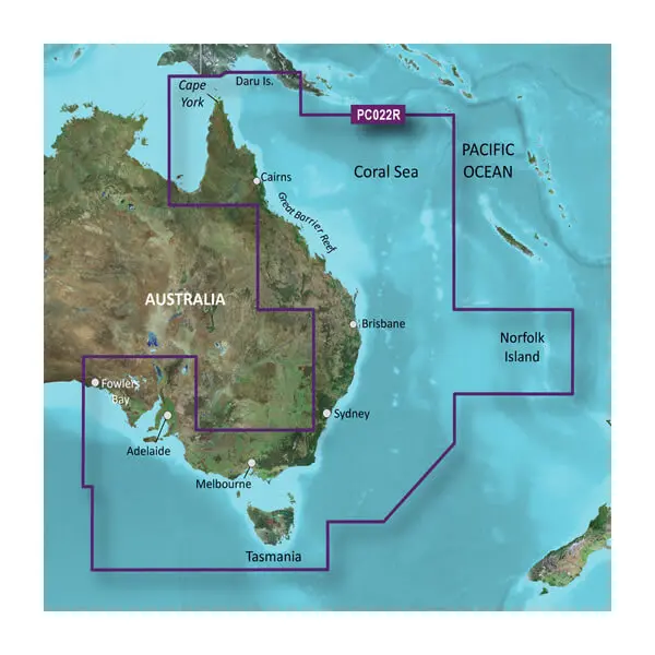 Australia, East Coast Charts