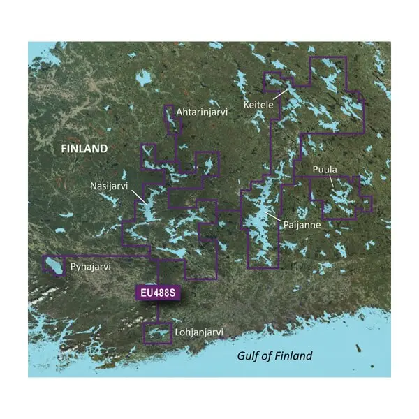Finland, Keitele to Paijanne and Tampere Charts
