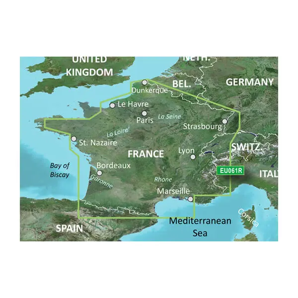 France Lakes and Rivers