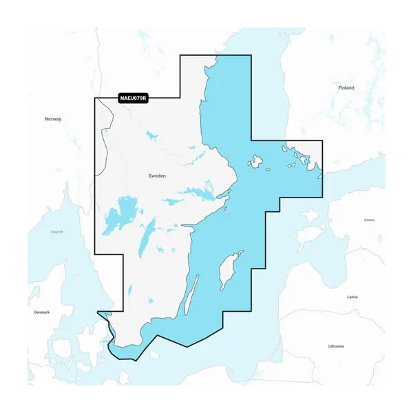 Schweden, Südosten - Seekarten
