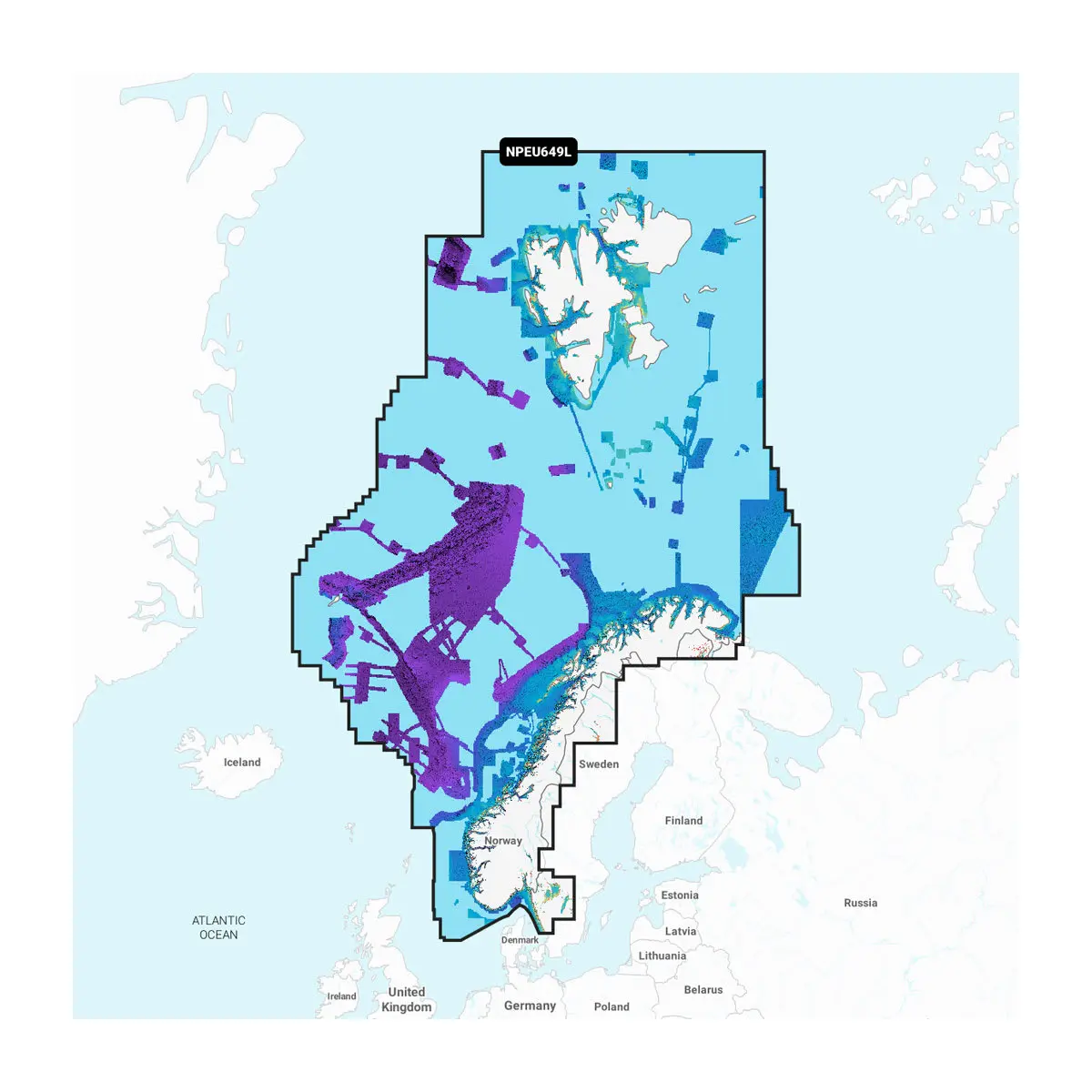 Norwegen - Seekarten