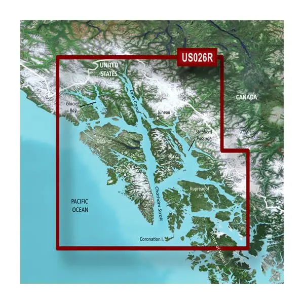 U.S., Alaska, Wrangell to Juneau-Sitka Coastal Charts