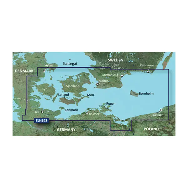 Arhus to Kiel and Koszalin Charts
