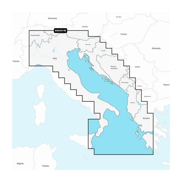 Italien, Adria – Seekarten