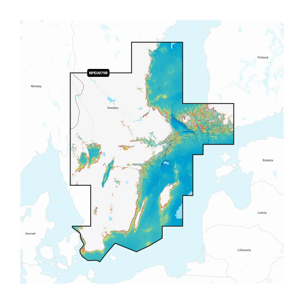 Schweden, Südosten - Seekarten