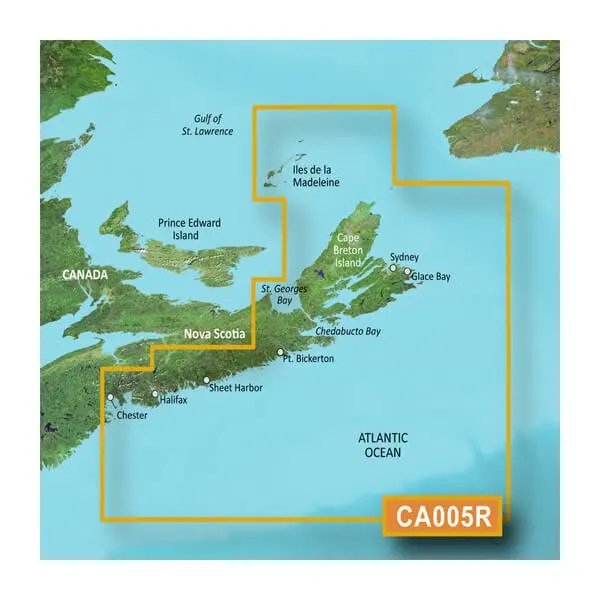 Canada, Halifax to Cape Breton Charts