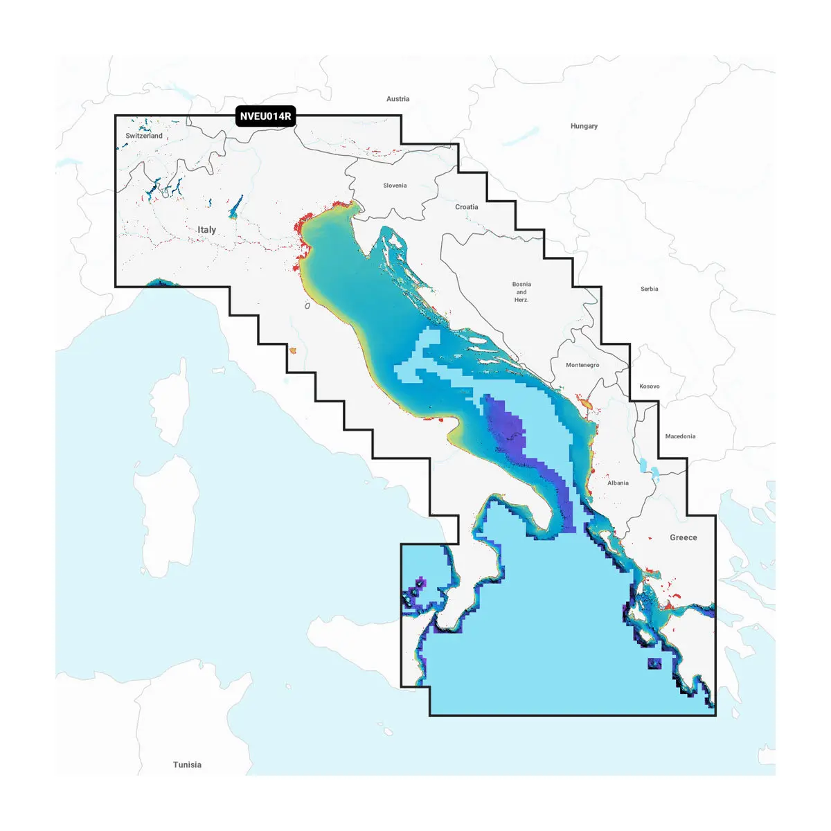 Italien, Adria – Seekarten