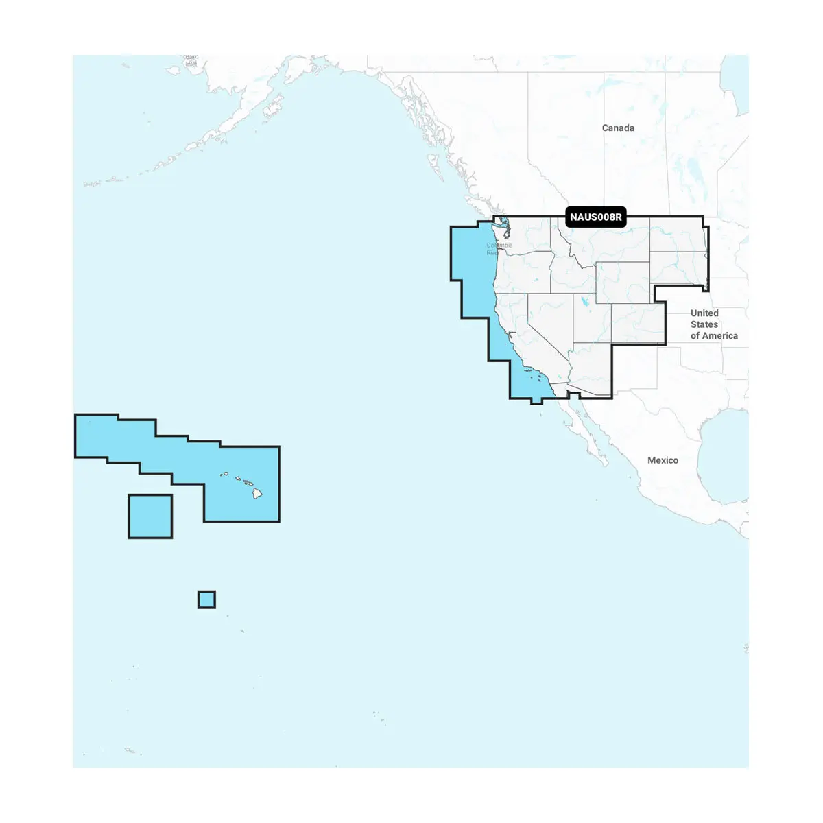 Westen der USA - Seekarten