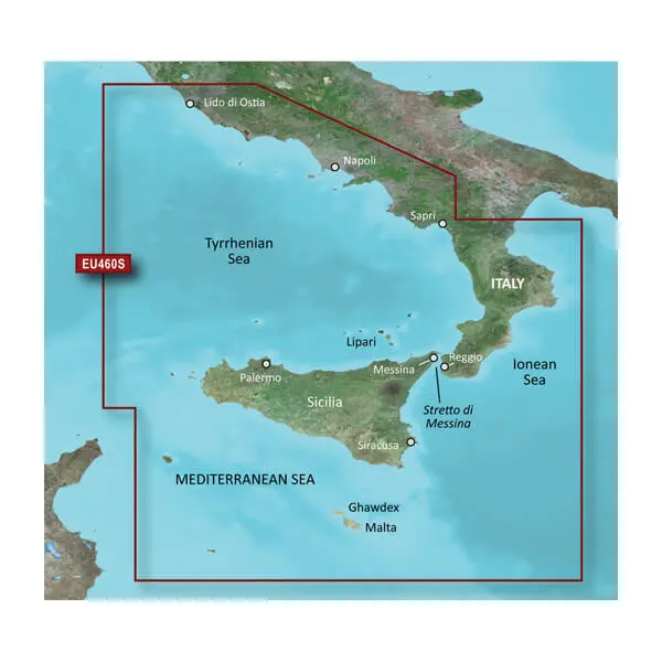 Italy, Sicily to Lido di Ostia Charts