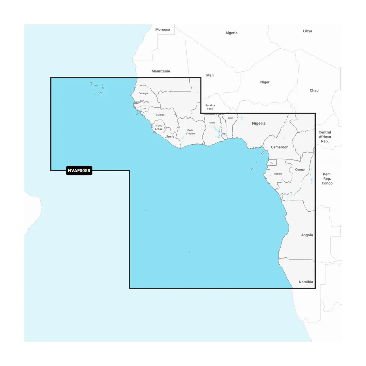 Garmin Navionics Vision+™ | NVAF005R | microSD™/SD™ und Jahresabonnement
