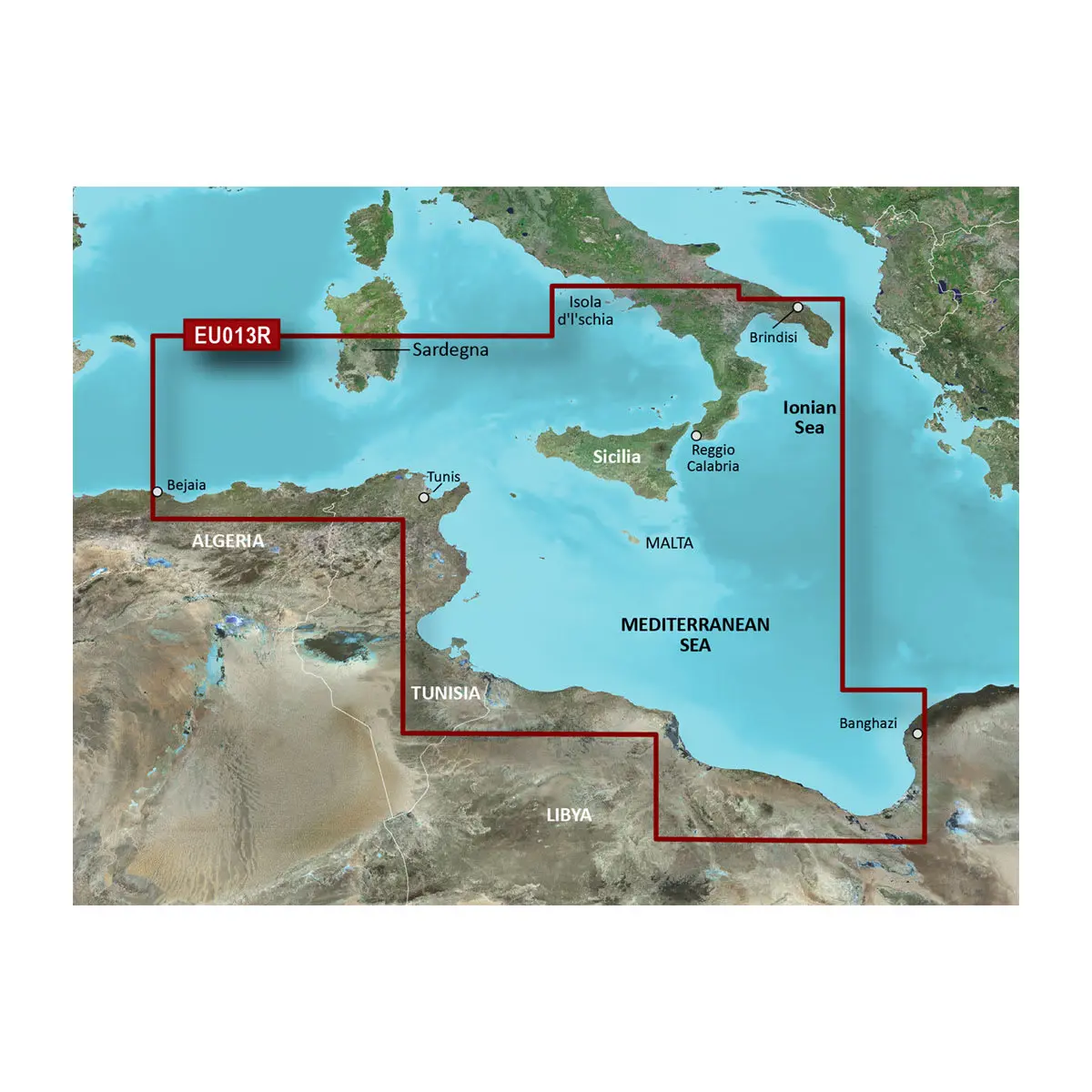 Italy Southwest and Tunisia Charts