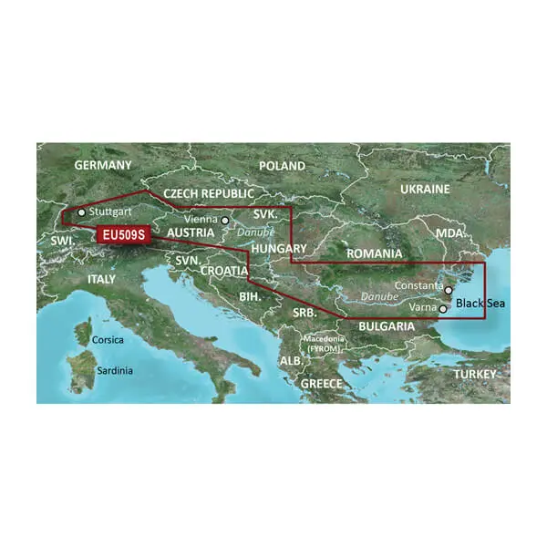 Danube River Charts