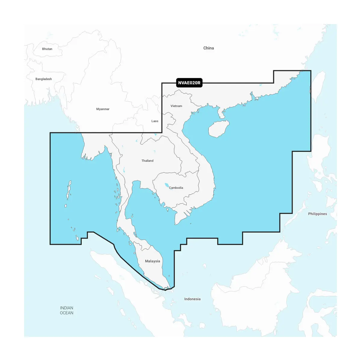 South China & Andaman Seas - Marine Charts