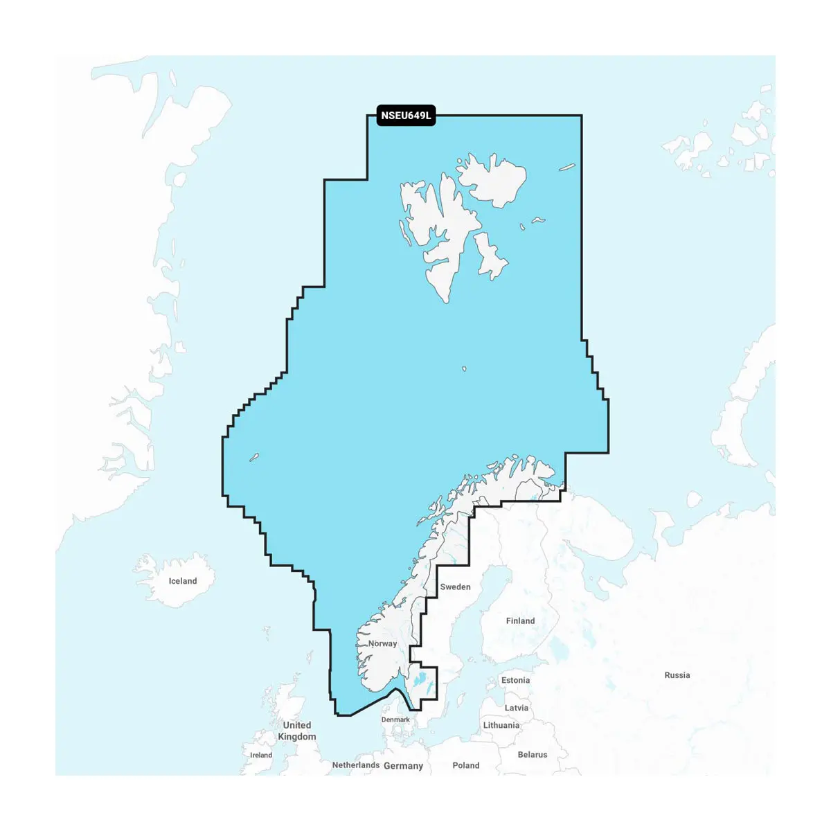 Norwegen – Seekarten