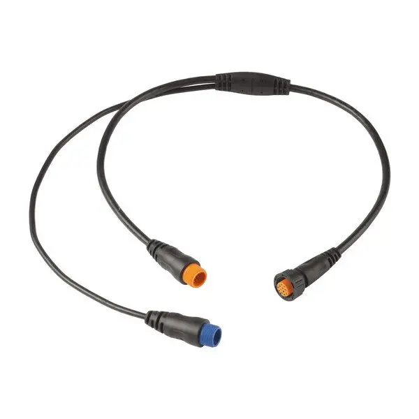 Kunststoffboot, Adapterkabel zum Verbinden eines 12-Pin- und 8-Pin-Gebers mit einem 12-Pin-Echolot