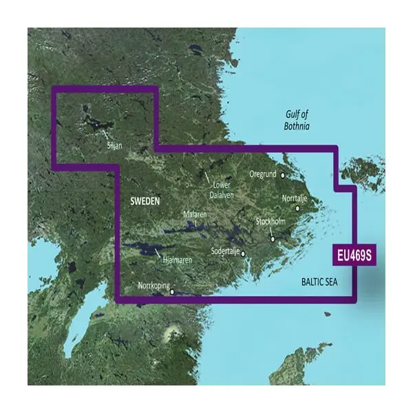 Sweden, Stockholm and Malaren Charts