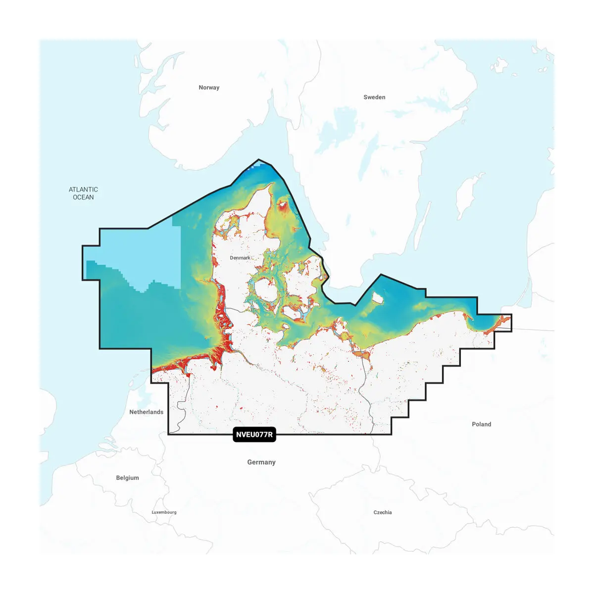 Dänemark, Deutschland & Polen Küste - Seekarten