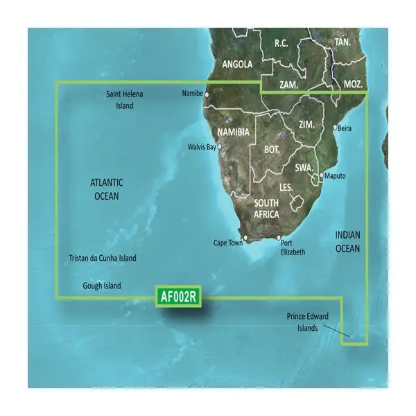 Africa, Southern Coastal and Inland Charts