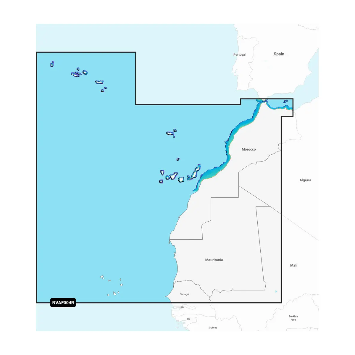 Garmin Navionics Vision+™ | NVAF004R | microSD™/SD™ und Jahresabonnement