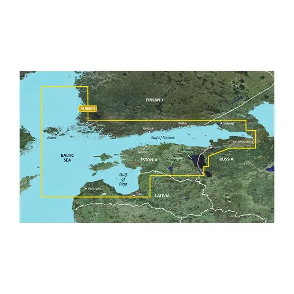 Gulfs of Finland and Riga Charts