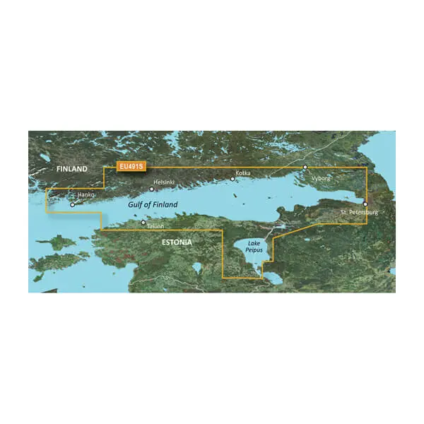 Hanko, Finland to St. Petersburg, Russia, and Tallin, Estonia Charts