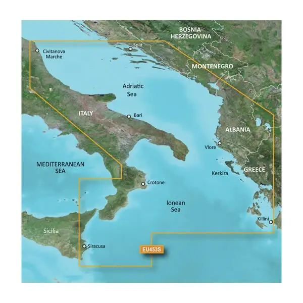 Adriatic Sea, South Coast Charts
