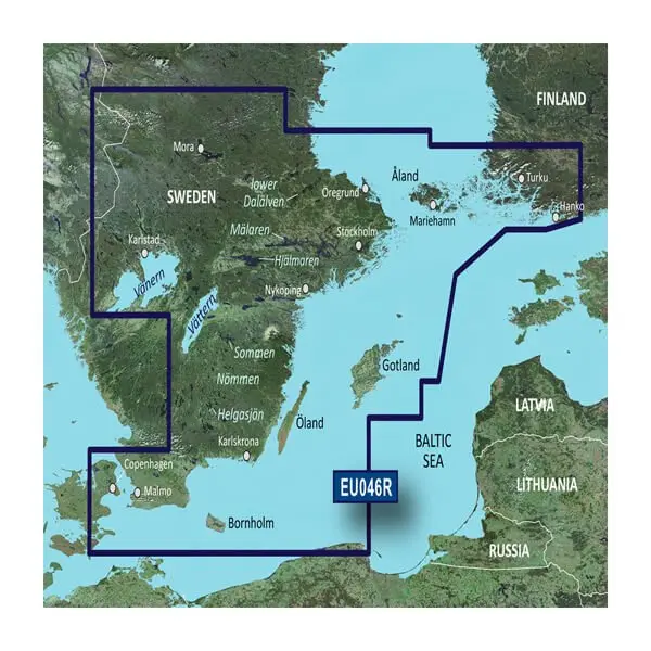 Sweden, Southeast Coastal and Inland Charts