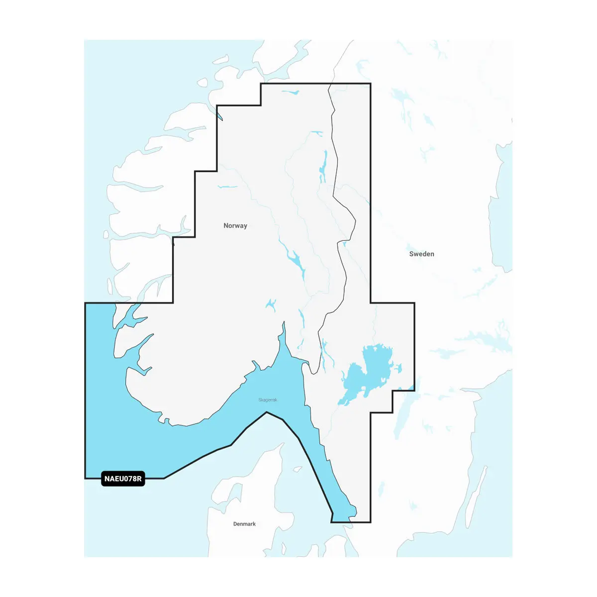 Oslo, Skagerrak und Haugesund - Seekarten