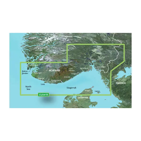 Oslo, Skagerrak to Haugesund Coastal and Inland Charts