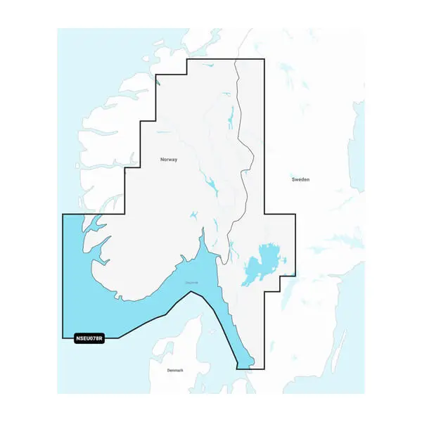 Oslo, Skagerrak & Haugesund – Seekarten