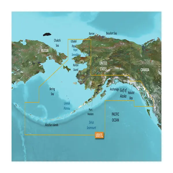 U.S., Alaska, South Coastal Charts