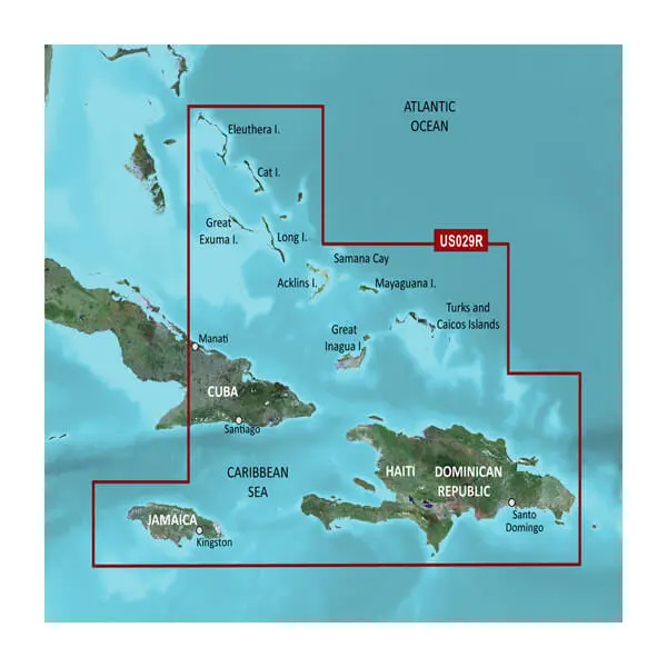 Southern Bahamas Coastal Charts