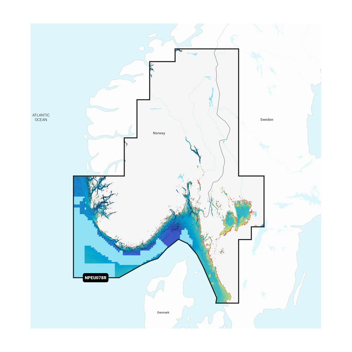 Oslo, Skagerrak und Haugesund - Seekarten
