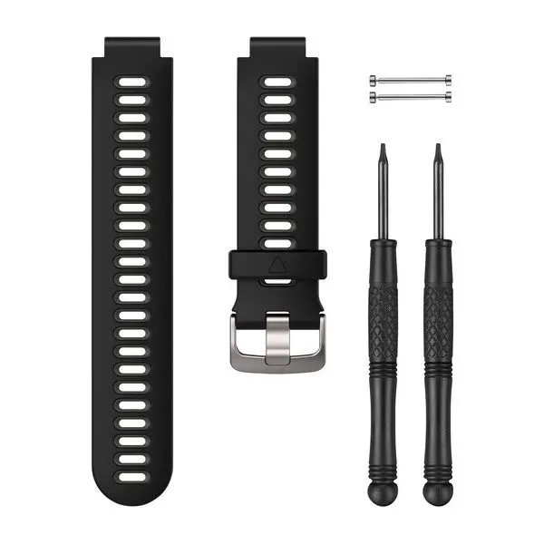 Schwarzes/Graues Uhrenarmband (Forerunner® 735XT)