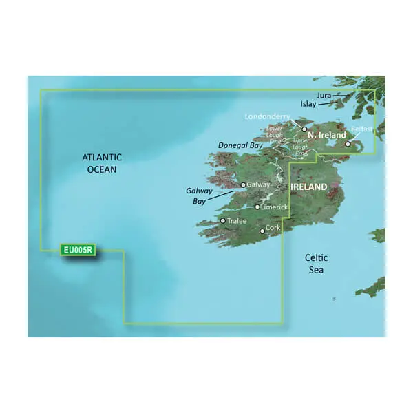 Ireland, West Coastal and Inland Charts