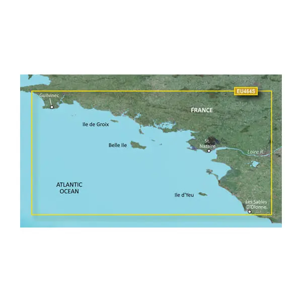 France, Penmarch to Les Sables d'Olonne Charts