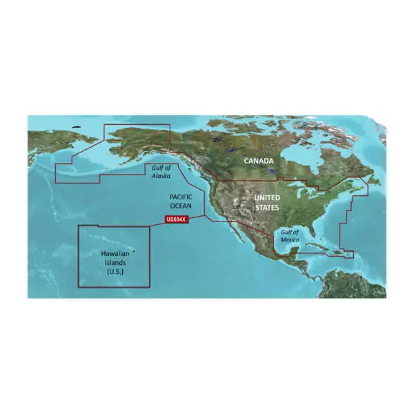 U.S., All and Western Canada Coastal Charts