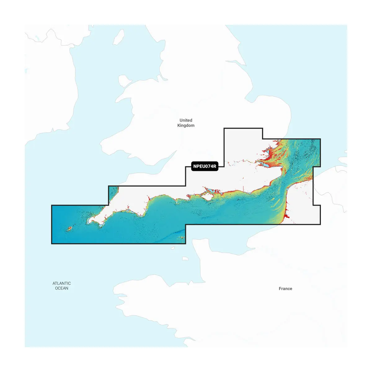 England, Südküste - Seekarten