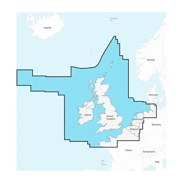 Großbritannien, Nordirland, Irland und Holland – Seekarten