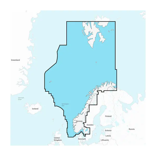 Norwegen – Seekarten