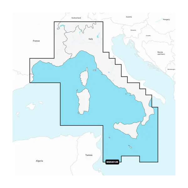 Mittelmeer, Zentral & Westen – Seekarten
