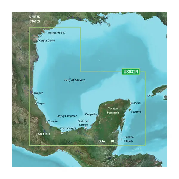 Southern Gulf of Mexico Coastal Charts