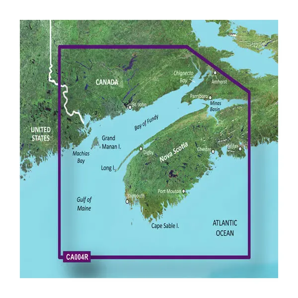 Canada, Bay of Fundy Charts