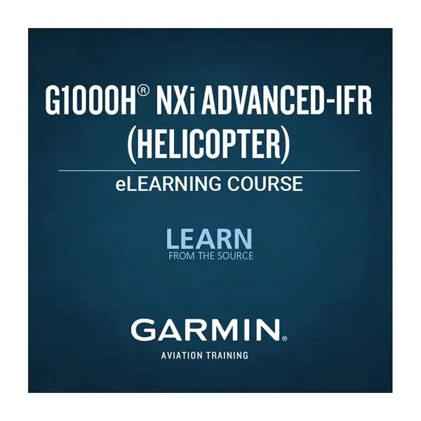 G1000H NXi Advanced IFR eLearning Course (Helicopter)