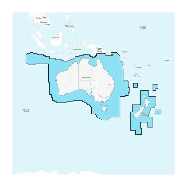 Australia & New Zealand – Seekarten