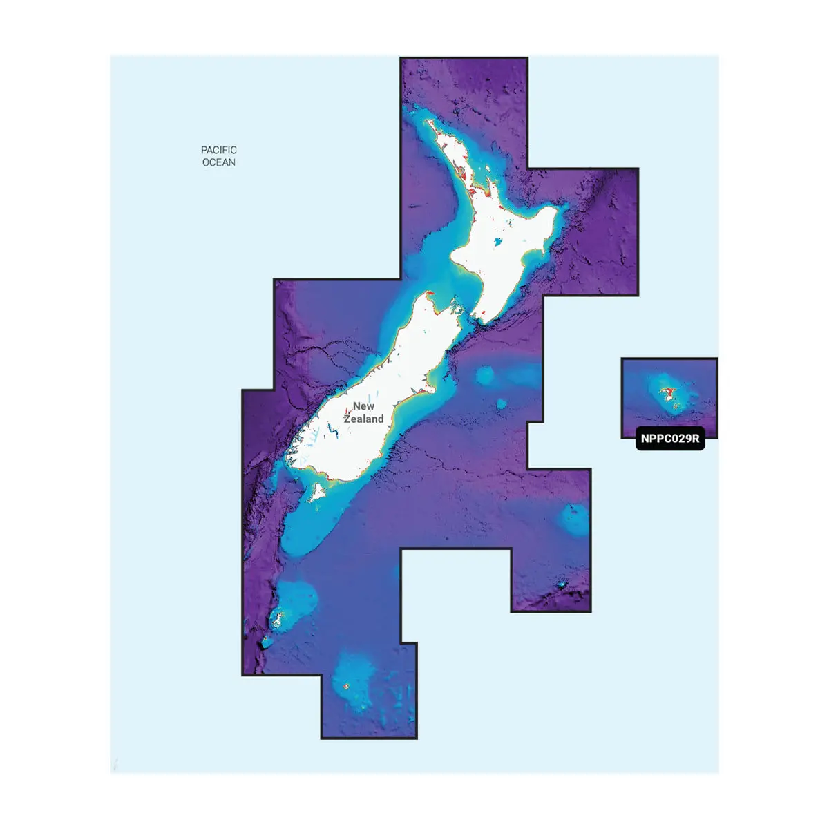 Neuseeland - Seekarten